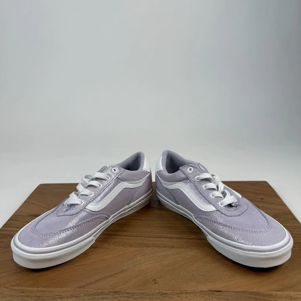 New NIB‎ Big Kids Vans Brooklyn Ls Suede Skateboarding Sneakers Shoes 4 Y